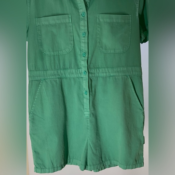 NWOT- BP. Utility Button Front Romper-Medium - Picture 3 of 16